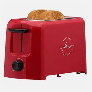2-Slice Toaster By Select Brands - Premium Bread & Bagel Toaster for Kitchen